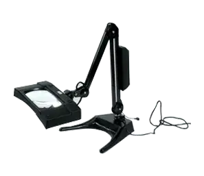 ESD Safe Flexible Arm Illuminated Magnifier Deluxe Model