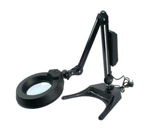 ESD Safe Flexible Arm Illuminated Magnifier Semi-deluxe Model